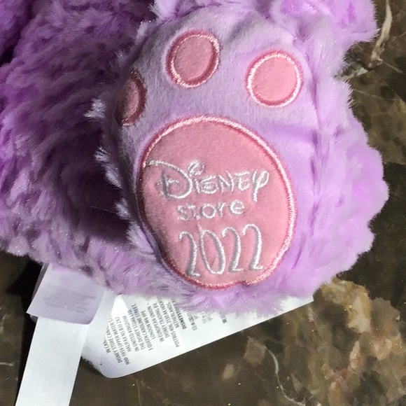 2022 Disney Store Winnie The Pooh In Purple Bunny Suit Plush. - Picture 4 of 4